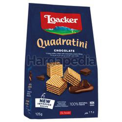 Loacker Quadratini Wafer Chocolate 125gm Loacker Quadratini Wafer Chocolate 125gm