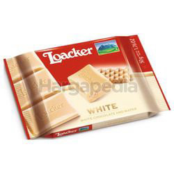 Loacker Chocolate Bar White 50gm Loacker Chocolate Bar White 50gm