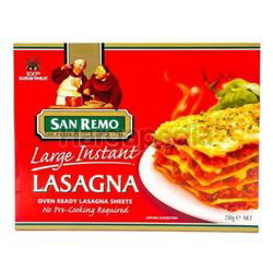 San Remo Large Sheet Lasagna 250gm San Remo Large Sheet Lasagna 250gm