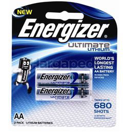 Energizer Ultimate Lithium Battery 2AA Energizer Ultimate Lithium Battery 2AA