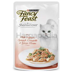 Fancy Feast Inspiration Cat Food Pouch Salmon 70gm Fancy Feast Inspiration Cat Food Pouch Salmon 70gm