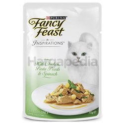 Fancy Feast Inspiration Cat Food Pouch Chicken 70gm Fancy Feast Inspiration Cat Food Pouch Chicken 70gm