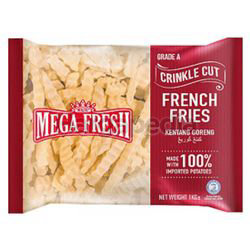 Mega Fresh Fries Crinkle Cut 1kg Mega Fresh Fries Crinkle Cut 1kg