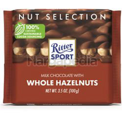 Ritter Sport Chocolate Whole Hazelnut 100gm Ritter Sport Chocolate Whole Hazelnut 100gm