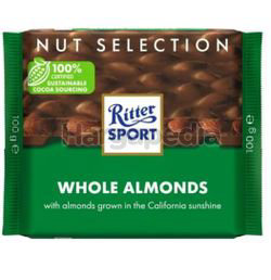 Ritter Sport Chocolate Whole Almond 100gm Ritter Sport Chocolate Whole Almond 100gm