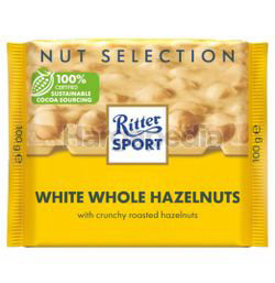 Ritter Sport White Whole Hazelnut 100gm Ritter Sport White Whole Hazelnut 100gm