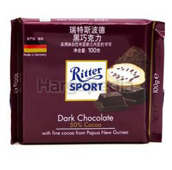 Ritter Sport Plain Chocolate 100gm Ritter Sport Plain Chocolate 100gm