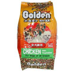 Golden Dog Food Chicken & Vegetables 3kg Golden Dog Food Chicken & Vegetables 3kg