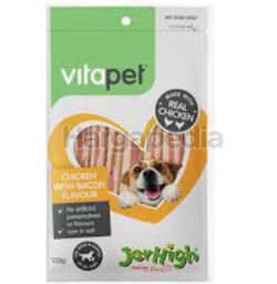 Jerhigh Chicken & Bacon 100gm Jerhigh Chicken & Bacon 100gm