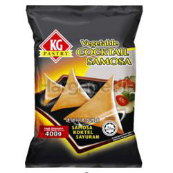 KG Pastry Cocktail Vegetarian Samosa 400gm KG Pastry Cocktail Vegetarian Samosa 400gm
