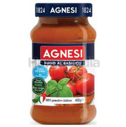 Agnesi Basilico Pasta Sauce 400gm Agnesi Basilico Pasta Sauce 400gm