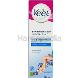 Veet Hair Removal Cream Sensitive Skin 100gm Veet Hair Removal Cream Sensitive Skin 100gm