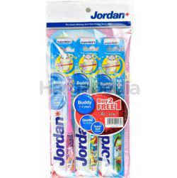 Jordan Buddy 1-4 Toothbrush 2s+1s Jordan Buddy 1-4 Toothbrush 2s+1s