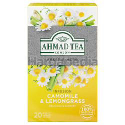 Ahmad Tea Infusion Camomile & Lemongrass 20s Ahmad Tea Infusion Camomile & Lemongrass 20s