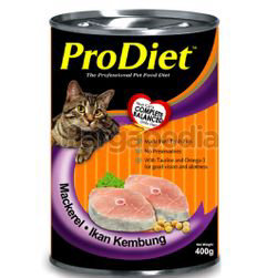 Pro Diet Can Cat Food Mackerel 400gm Pro Diet Can Cat Food Mackerel 400gm