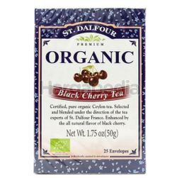 St Dalfour Organic Black Cheery Tea 25s St Dalfour Organic Black Cheery Tea 25s