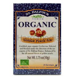 St Dalfour Organic Golden Peach Tea 25s St Dalfour Organic Golden Peach Tea 25s