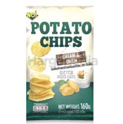 NOi Potato Chips Cream & Onion 160gm NOi Potato Chips Cream & Onion 160gm