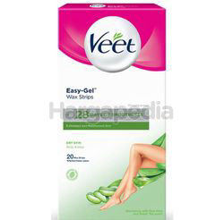 Veet Wax Strips Dry Skin 20s Veet Wax Strips Dry Skin 20s
