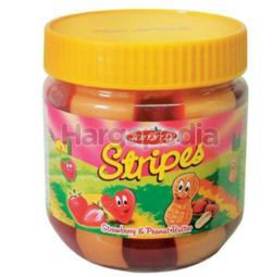 Jammy Stripes Peanut Butter Strawberry 340gm Jammy Stripes Peanut Butter Strawberry 340gm