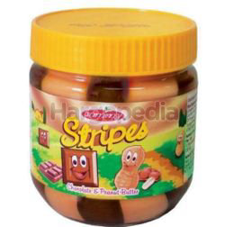 Jammy Stripes Peanut Butter Chocolate 340gm Jammy Stripes Peanut Butter Chocolate 340gm