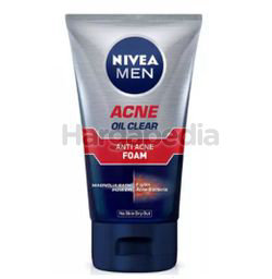 Nivea Men Acne Oil Clear Anti Acne Foam 100gm Nivea Men Acne Oil Clear Anti Acne Foam 100gm
