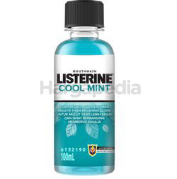 Listerine Cool Mint Mouth Rinse 100ml Listerine Cool Mint Mouth Rinse 100ml