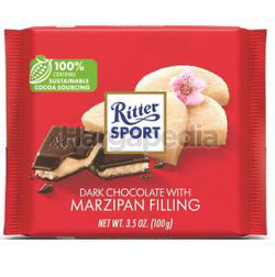 Ritter Sport Marzipan Chocolate Bar 100gm Ritter Sport Marzipan Chocolate Bar 100gm