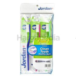 Jordan Classic Toothbrush Soft 2s+1s Jordan Classic Toothbrush Soft 2s+1s