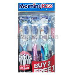 Morning Kiss Optimus Charcoal Toothbrush 2s+1s Morning Kiss Optimus Charcoal Toothbrush 2s+1s