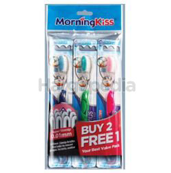 Morning Kiss Optimus Colour Toothbrush 2s+1s Morning Kiss Optimus Colour Toothbrush 2s+1s