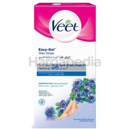 Veet Wax Strip Sensitive Skin 20s Veet Wax Strip Sensitive Skin 20s