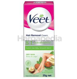 Veet Hair Removal Cream Dry Skin 25gm Veet Hair Removal Cream Dry Skin 25gm