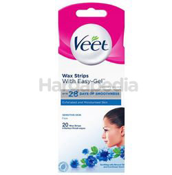 Veet Face Wax Strip Sensitive Skin 20s Veet Face Wax Strip Sensitive Skin 20s