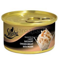 Sheba Cat Food Succulent Chicken Breast With Prawn 85gm Sheba Cat Food Succulent Chicken Breast With Prawn 85gm