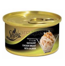 Sheba Cat Food Succulent Chicken Breast With Salmon 85gm Sheba Cat Food Succulent Chicken Breast With Salmon 85gm