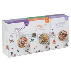 Yogood 6 Gourmet Muesli Variety Pack Cereal 6x40gm Yogood 6 Gourmet Muesli Variety Pack Cereal 6x40gm