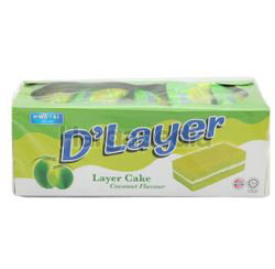 Hwa Tai D'Layer Coconut Layer Cake 408gm Hwa Tai D'Layer Coconut Layer Cake 408gm