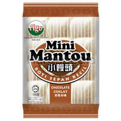 Figo Mini Chocolate Mantou 180gm Figo Mini Chocolate Mantou 180gm