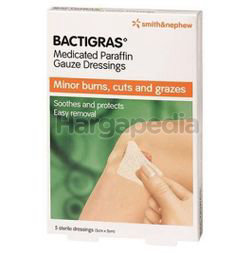 Smith & Nephew Bactigras 5cmx5cm 5s Smith & Nephew Bactigras 5cmx5cm 5s