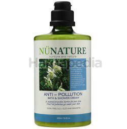 Nunature Anti-Pollution Bath & Shower Cream 450ml Nunature Anti-Pollution Bath & Shower Cream 450ml