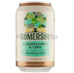 Somersby Elderflower Lime Cider Can 320ml Somersby Elderflower Lime Cider Can 320ml