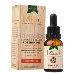 A'Kin Certified Organic Rosehip Oil With Vitamin C 20ml A'Kin Certified Organic Rosehip Oil With Vitamin C 20ml