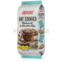 Amore Oat Cookies Blackcurrant & Chocolate Chips 162gm Amore Oat Cookies Blackcurrant & Chocolate Chips 162gm