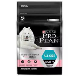 Purina Pro Plan All Size Adult 7+ Sensitive Skin And Coat Dog Food with Optiderma 2.5kg Purina Pro Plan All Size Adult 7+ Sensitive Skin And Coat Dog Food with Optiderma 2.5kg
