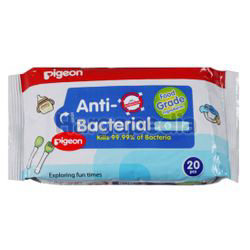 Pigeon Anti-Bacterial Wet Tissue 20s Pigeon Anti-Bacterial Wet Tissue 20s
