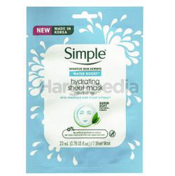 Simple Hydrating Water Boost Mask 1s Simple Hydrating Water Boost Mask 1s