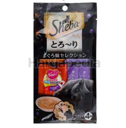 Sheba Melty Cat Treats Tuna & Seafood 4x12gm Sheba Melty Cat Treats Tuna & Seafood 4x12gm