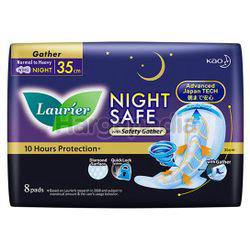 Laurier Night Safe with Safety Gather 35cm 8s Laurier Night Safe with Safety Gather 35cm 8s