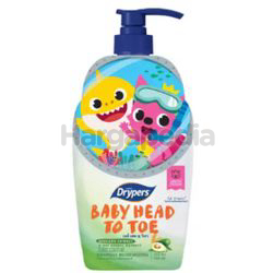 Drypers Baby Head to Toe Avocado Pink Fong LE 750ml Drypers Baby Head to Toe Avocado Pink Fong LE 750ml